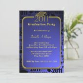 Invitation Graduation 2011/ Sapphire Blue (Debout devant)