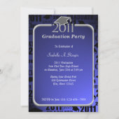 Invitation Graduation 2011/ Sapphire Blue (Devant)