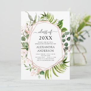 Invitation Graduation 2022 Eucalyptus verdure