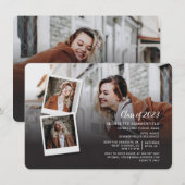 Invitation Graduation 2024 Photo Collage Grad Party (Devant / Derrière)