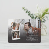 Invitation Graduation 2024 Photo Collage Grad Party (Debout devant)