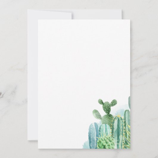 Invitation Graduation 2025 Cactus Grad Party (Dos)