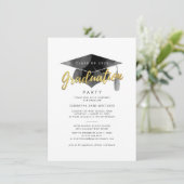 Invitation Graduation 2025 Grad Elegant Senior Grad Party (Debout devant)