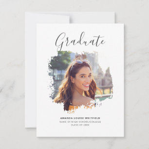 Invitation Graduation 2025 Photo Grad Party