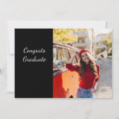 Invitation Graduation 2025 Photo Modern Grad Party (Dos)