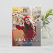 Invitation Graduation 2025 Photo Party (Debout devant)