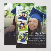 Invitation Graduation 2025 Photos du Parti Open House Party (Devant / Derrière)