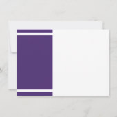 Invitation Graduation 2025 Purple Grad Party (Dos)