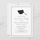 Invitation Graduation 2026 Photo Elegant Script Grad Party (Devant)