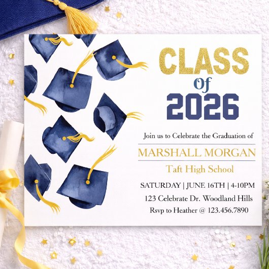 Invitation Graduation Announcement | Grad Party