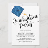 Invitation Graduation Announcement | Minimal Senior Portrait (Devant)
