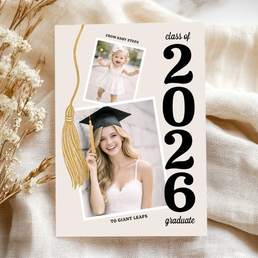 Invitation Graduation Announcement, Modern Photo Graduation