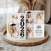 Invitation Graduation Announcement, Modern Photo Graduation