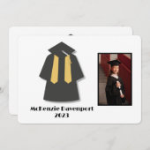 Invitation Graduation au jardin d'enfants Ajouter une photo (Devant / Derrière)