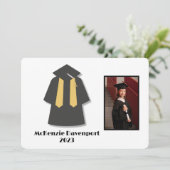 Invitation Graduation au jardin d'enfants Ajouter une photo (Debout devant)