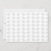 Invitation Graduation bleue (Dos)