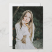 Invitation Graduation Cap Tassel Photo (Dos)