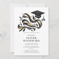Graduation Class of 2025 illustration Grad Party