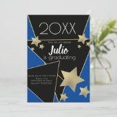 Invitation Graduation College Highschool Celebration Photo (Debout devant)