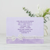 Invitation Graduation de la cale blanche (Debout devant)