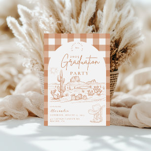 Invitation Graduation de la jeune fille moderne