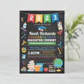 Invitation Graduation de la maternelle - modifier pour n'impo (Debout devant)