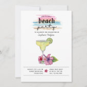 Invitation Graduation de Margarita Hibiscus Sunset Beach (Devant)