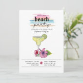 Invitation Graduation de Margarita Hibiscus Sunset Beach (Debout devant)