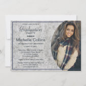 Invitation Graduation Design en béton (Devant)