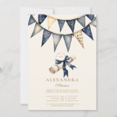 Invitation Graduation Florale d'or de la Marine (Devant)