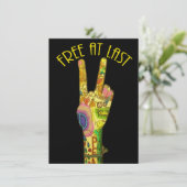 Invitation Graduation libre à Dernier (Debout devant)