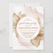 Invitation Graduation Pampas Grass (Devant)