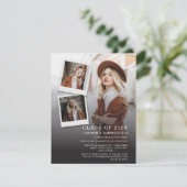 Invitation Graduation Party 4 Photos Open House 2024 Grad (Debout devant)