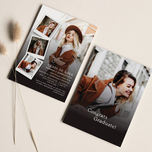 Invitation Graduation Party 5 Photos Moderne Grad 2025