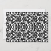 Invitation Graduation Party avec photo - Silver Royal Blue (Dos)