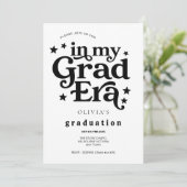 Invitation Graduation Party, Class of 2026, Modern Trendy (Debout devant)