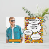 Invitation Graduation Party Fun Class of 2022 Graduate Photo (Debout devant)