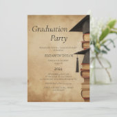 Invitation Graduation Party I Rustic (Debout devant)