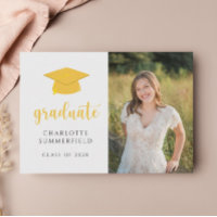 Graduation Party Jaune Casquette d'or Tassel Photo
