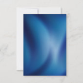 Invitation Graduation Party moderne Gold Script Marine Blue (Dos)