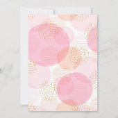 Invitation Graduation Party Photo Collage Blush Pink tendance (Dos)