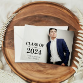 Invitation Graduation photo moderne tendance
