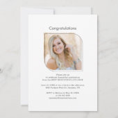 Invitation Graduation Photo Script Modern Grad 2025 Party (Dos)