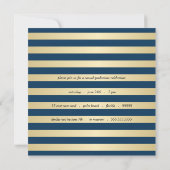 Invitation Graduation Photo Texte moderne superposition Invit (Dos)