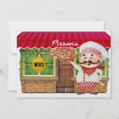 Invitation Graduation Pizza Party - SRF (Devant)