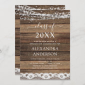 Invitation Graduation Rustic Farmhouse 2022 (Devant / Derrière)