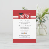 Invitation Graduation Simple Grad Party 2024 (Debout devant)