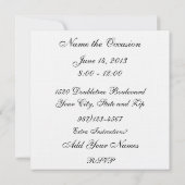Invitation Graduation Sweet Coffee / Tea Party - SRF (Dos)