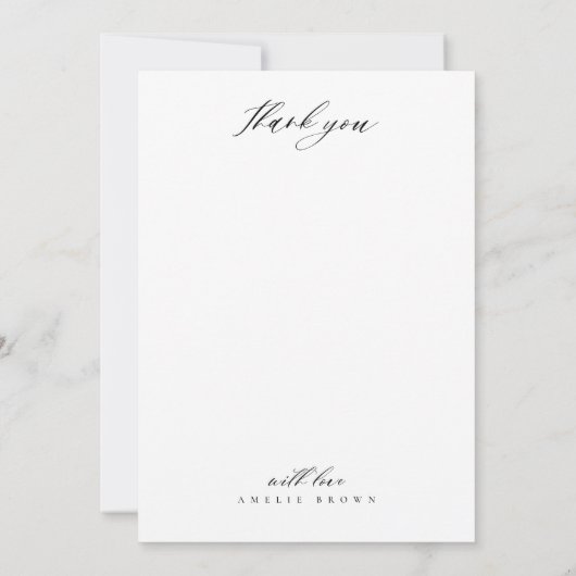 Invitation Graduation Thank You Card (Dos)