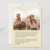 Invitation Graduation To The Next Chapter Arch Photo Citrus (Dos)